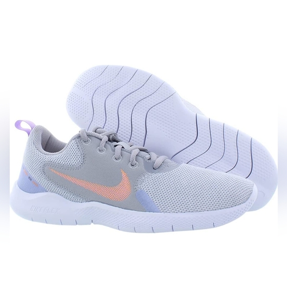 Nike Flex Experience Run 10 "Lt Grey/Pink/Orange Running ShoeSize 6.5 Wo… - Picture 6 of 6